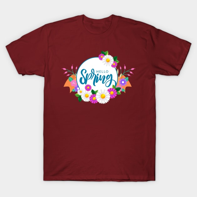 Hello, Spring! Spring Break! For Fun! T-Shirt by artspot